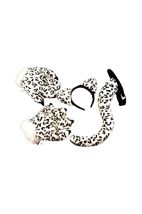 Harilla Ensemble de Queue danimal Costume Déguisements Décoration Cosplay Fêtes sur Le thème des Animaux Cadeau pour Mascara