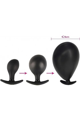 Gonflable Mouth Gag Silicone Appareil dentraînement de la Bouche en Couple pour débutants