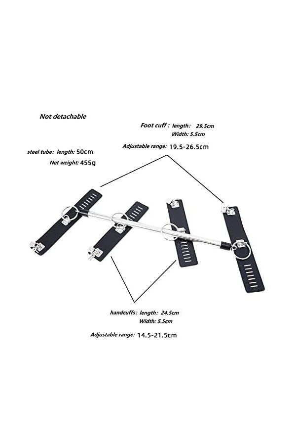 SM Cadeau de luxe pour Couple Menottes Šêx Adulte Lit Plaisir Accessoires Transport Yoga Poids Vêtements B-D-S-M mênottes sêx