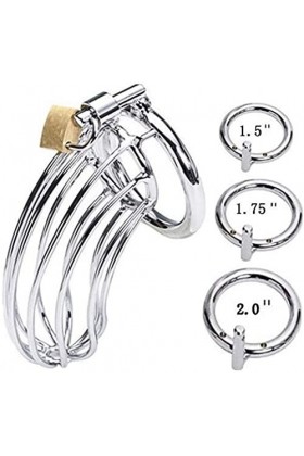 Lopotiony Cage de verrouillage en métal en acier inoxydable pour protecteur masculin