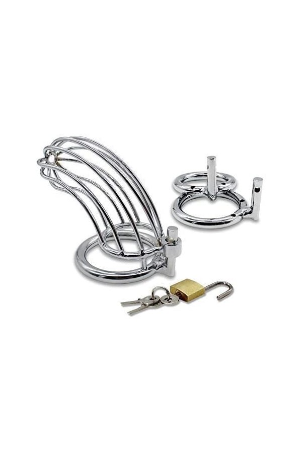 Lopotiony Cage de verrouillage en métal en acier inoxydable pour protecteur masculin