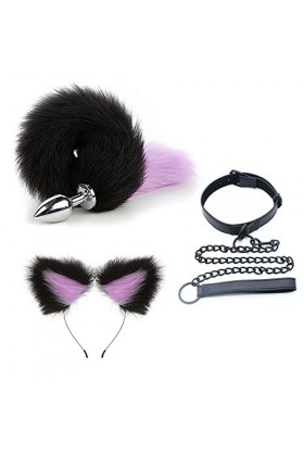 Sm Bandage Vêtements Retenue Fourrure Corps Jouet Sexy Programme Femme Menottes Šex Adulte Collier B-D-S-M Sports Set de yoga