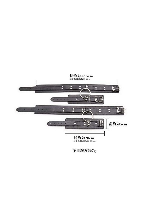 sm hard SM Cadeau de luxe pour Couple Vêtements Poignet Couple Cheville Vetements Epais Gym Poignet Mẹnottes Šex Ạdulte lit P