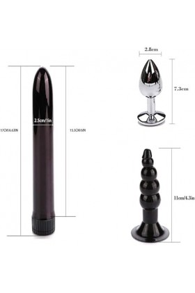 PLEETS Fashion Lady 12PCS / Set Noir et Rouge Fourrure épaisse vêtements Accessoires pour Les Jeux daventure en intérieur.