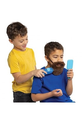 Melissa & Doug Ensemble de jeu dimitation de barbier . jouet de rasage pour garçons et filles à partir de 3 ans