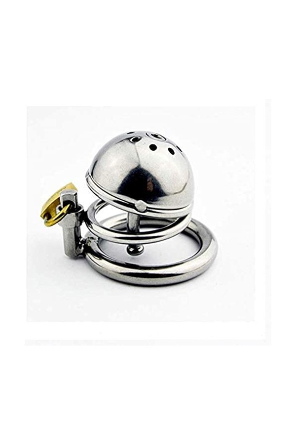 La Belle Serrure en Acier Inoxydable Happiness Cage Donne Le contrôle à Votre Partenaire.