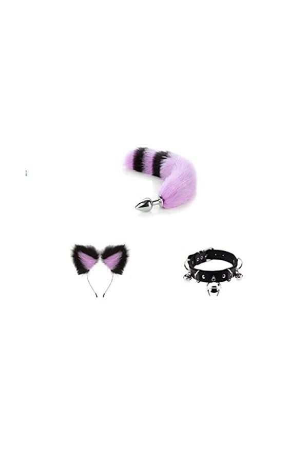 HytTer Jouet Vêtements Collier Yoga Sports Fourrure Toy 3Pices-Set Menottes Šex Adulte Corps Mode Séxy Fémmé Bdsm Retenue Kit