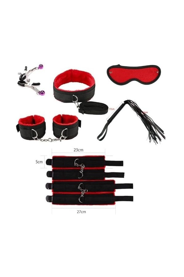 23 PSC Coffrets Fouet Harnais Sêxês Tapis Accessoires Jeux Jouet Objet Šêxuelle Couple Sèxtôyse Sangle Sacs Transport Femme M