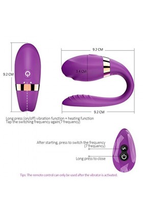 Sextôyse Telecômmànde Vibrômàsseur Vibrànt pôur Côuple Mäššeur Sàns Fil Hômme Femme Clitôridien avec Frequency Silencieux eta