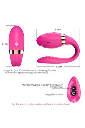 Wearable Télécommande sans Fil for Le Plus Puissant à Plusieurs Vitesses de Vibration de Stimulation de Massage Pieds et doul