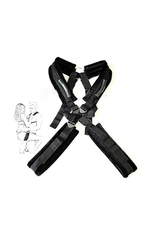 Sling B-d-s-m Kit bondagerie sexes adulte couple Accessoires Fitness Objet Jeu Šêxuelle Tapis SM2116