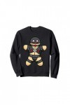 Vilain bonhomme en pain dépice | Esclavage BDSM & Bondage Sweatshirt
