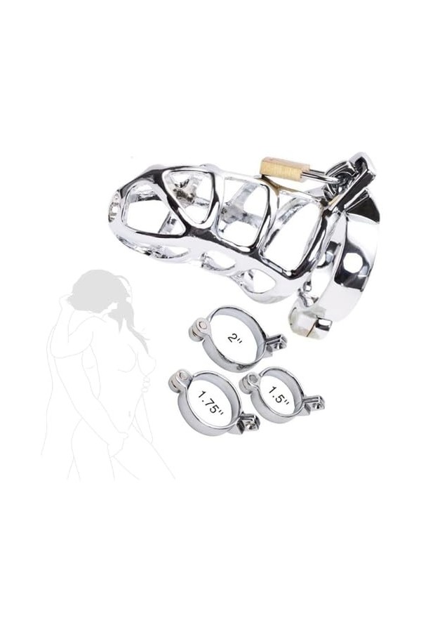 Dispositif de compression en acier inoxydable pour hommes, ceinture pour hommes, dispositif de protection respirant avec 3 an