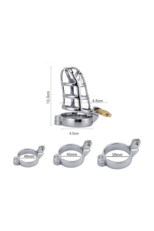 Dispositif de compression en acier inoxydable pour hommes, ceinture pour hommes, dispositif de protection respirant avec 3 an