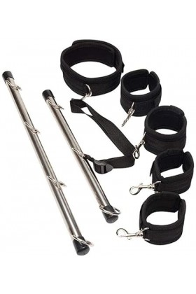 -1Pcs Kit Sm Bandage 1Pcs Vêtements Retenue Fourrure Corps Jouet Sexy Programme Femme Menottes Šex Adulte Collier B-D-S-M Spo