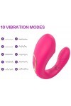 Masseur Wearable Vibrer Jouet Portable pour Les Voyages, Vîbromàssèur Vibrànt pour Femme Puissant, Rechargeable USB et Batter