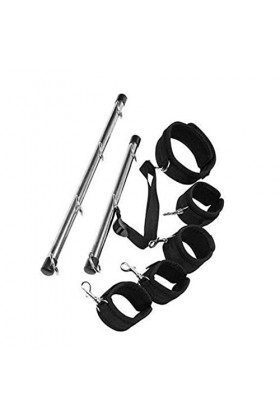 -1Pcs Kit Sm Bandage 1Pcs Vêtements Retenue Fourrure Corps Jouet Sexy Programme Femme Menottes Šex Adulte Collier B-D-S-M Spo