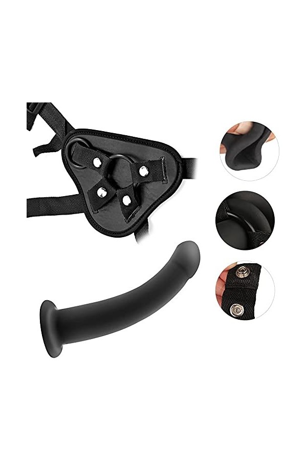 Femme Gode Bouche BâIllon Petit G?dem?chés Go?e Cei?ture An?le H?mme et F?mme D?b?tant