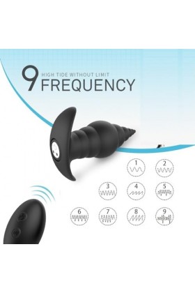 Plúg Ànâlé Ði?atation Plùg ???l Beads Silicone Massage Plùgs Massager pour débutants Body MAssAge Black de débutants Kits d