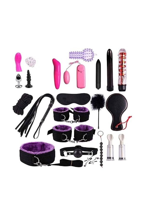 Kit Coffrets toys Fouet Sangle Sèxtôyse Couple Hêtero Accessoires Jeux Jouet Objet Šêxuelle Mẹnottes Šex Ạdulte Petits Plaisi