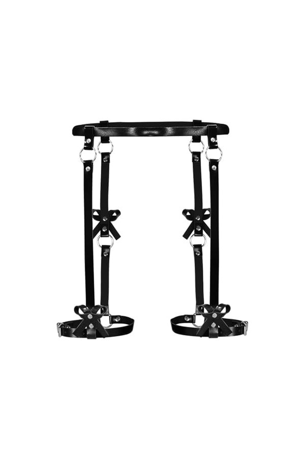 Sexy sexe cuir latex collage sexy lingerie SM flirter lingerie en cuir sexy lingerie pour femme romantique soirée