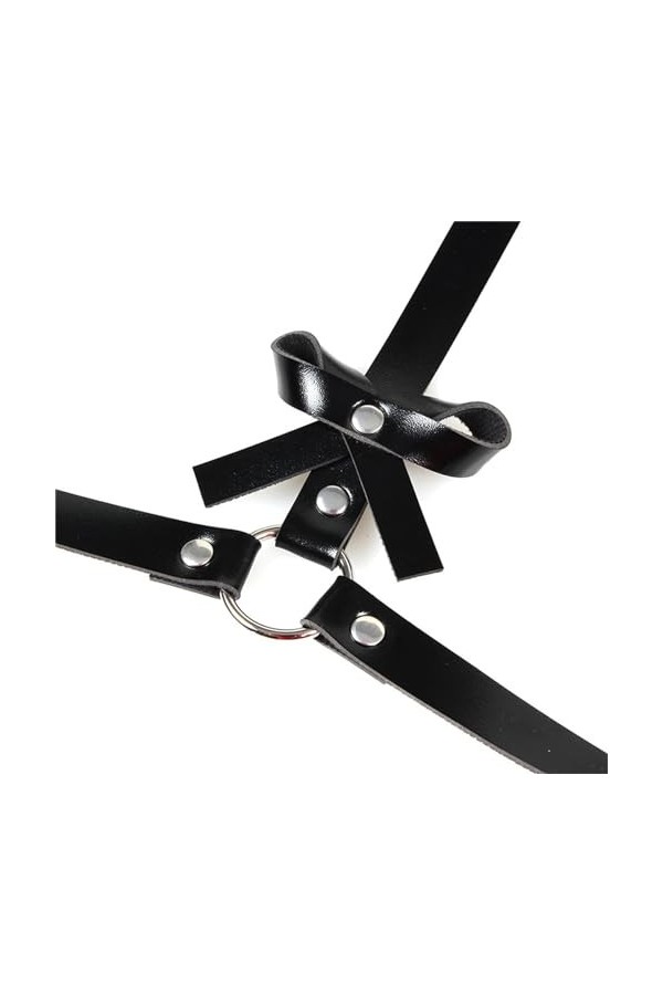 Sexy sexe cuir latex collage sexy lingerie SM flirter lingerie en cuir sexy lingerie pour femme romantique soirée