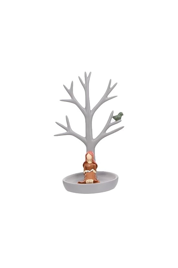 Zerodeko Porte-Bijoux Porte-Bracelets Organisateur De Rangement De Vanité Support DAffichage De Collier Plateau De Commode O