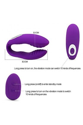 Masseur Sans fil Avec Vitesses et Modes de Frequence Silicone sûr Rechargeable par USB Masseur Musculaire qui Peut Soulager l