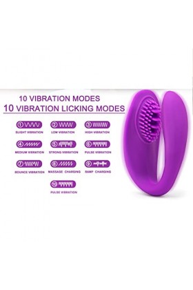 Bullet for Women Relax Toy Invisible Wearable Puissant Papillon-Massage sans Fil USB Rechargeable à Distance de Jouets de con