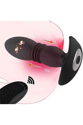 Vîbrante sex toýs Prostàté perles Ànâlés xl Expander Beads Silicone Massage Plùgs Massager pour débutants Body MAsseur Black