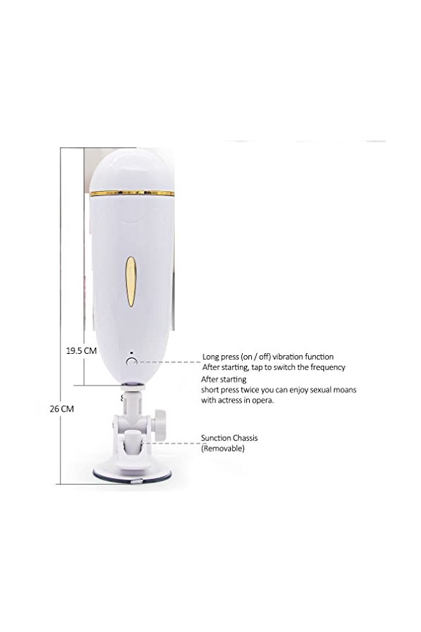 Equipement de massage pour hommes,Stamina Training M-asturbateur Masculin,vîbrạtẹurs électriques de péṇîs en silicone avec 10