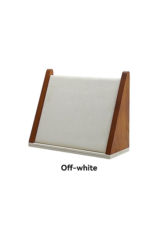 SUIOPPYUW Présentoir de colliers Base de maintien universelle Étagère daffichage verticale Accueil Porte-bijoux en bois Orga