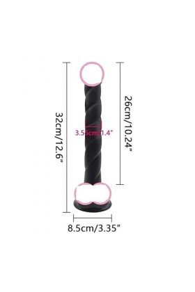 Bouche Gode Gag Pour Femme S~M Ś-Ëx Ť-Øyș Ġøđëmịchés Homme Femme Adulte Double Tête,Cadeau de Mode Étanche E-11