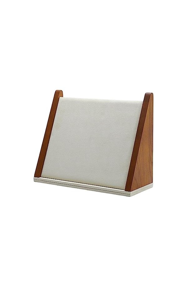 WUUISDNX Colliers présentoir tenant la Base Simple étagère daffichage verticale maison collier de table porte-bijoux, Beige