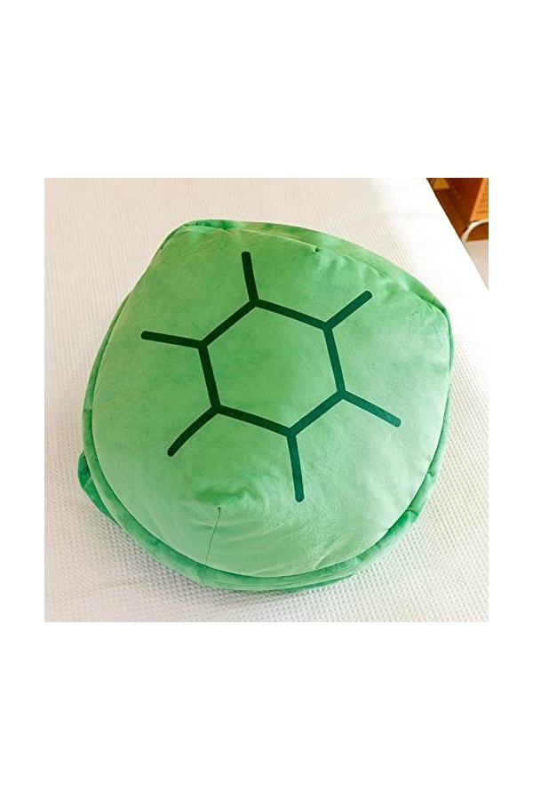 Perfeclan Creative Portable Tortue Shell Tortue Vêtements en Peluche Costume Oreiller pour Cosplay, 100 CM