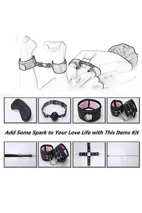 Starensky Ajustable 8 Pièces Kit daccessoires Lingerie Gothique