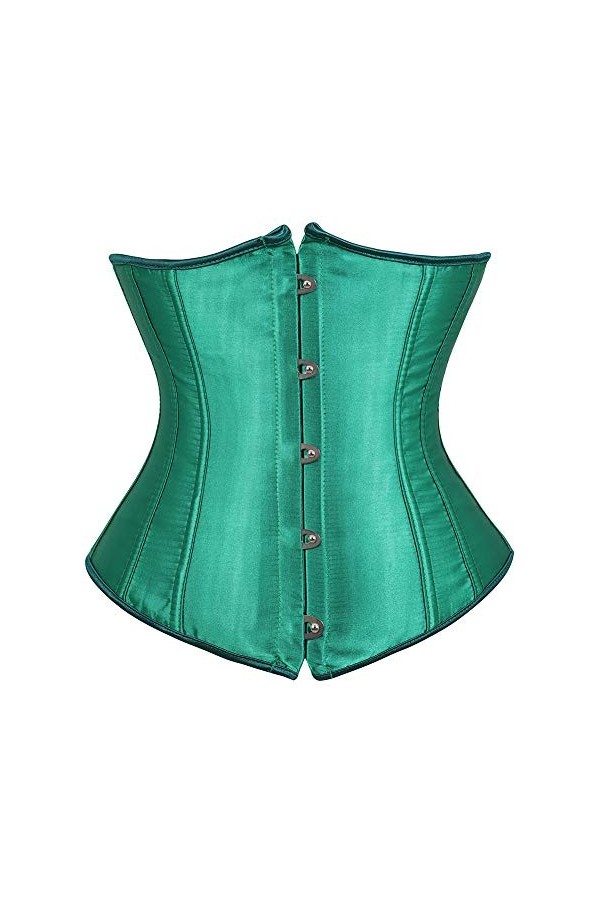 Zhitunemi Corset bustier en satin pour femme - Grande taille, Curcuma., XX-Large