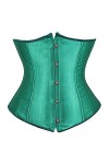 Zhitunemi Corset bustier en satin pour femme - Grande taille, Curcuma., XX-Large