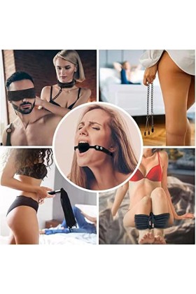 Starensky Faux Cuir Noir Coffrets Cadeaux Ensemble de vêtements en Cuir