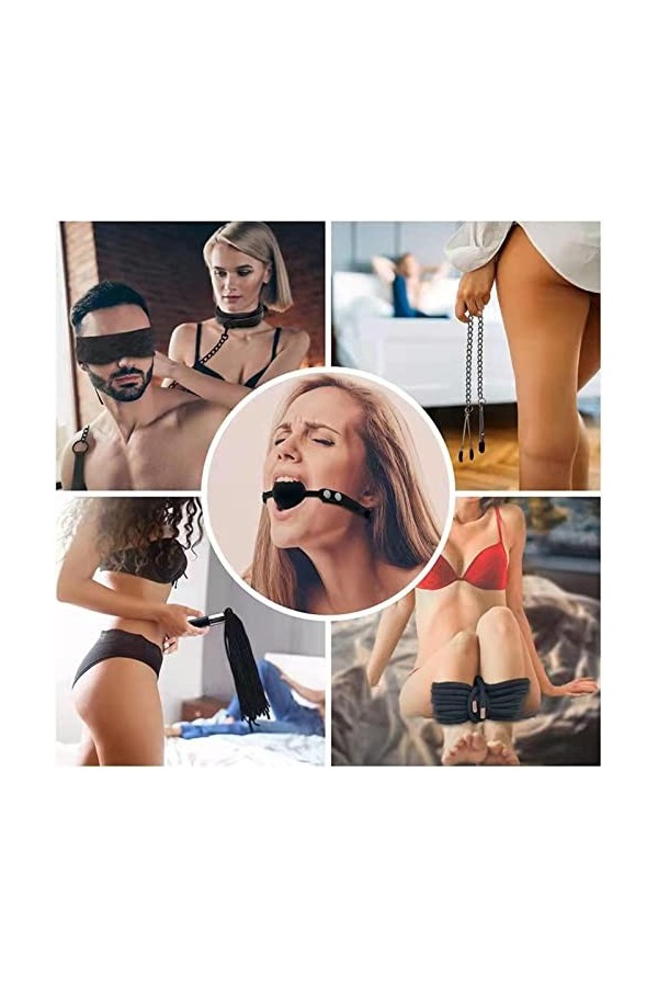 Starensky Faux Cuir Noir Coffrets Cadeaux Ensemble de vêtements en Cuir