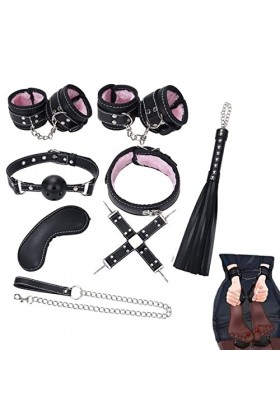 ANGYANG Romantique 8 Pièces Coffret Homme Travesti Lingerie