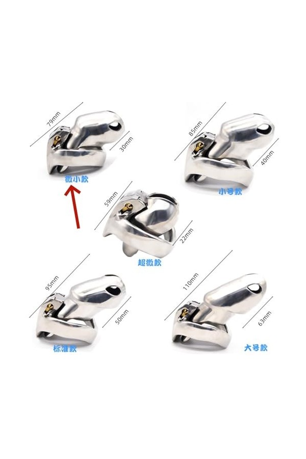 Kit dexercice pour hommes en acier inoxydable pour les membres inférieurs A117 55mm 