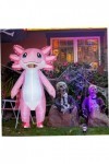 Costume Gonflable Pour Adultes 7 Pieds Dessin Animé Axolotl Respirant Blow Up Costume Drôle Gonflable Costumes Dhalloween Fe