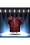 kowaku Orthèse de Poitrine de Costume Réglable avec Gilet Médiéval de Protection Dépaule pour Accessoire de Costume de Cospl