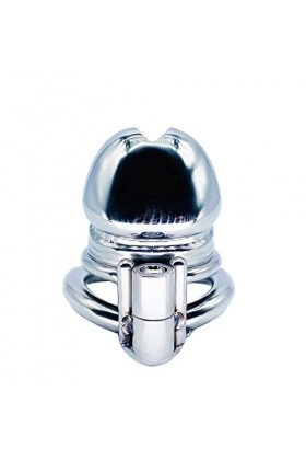 Nouveau jouet dintérêt SM Short chastety Lock male male male Phantom Lock Metal CB Lock penis cage SM exercise chastety devi