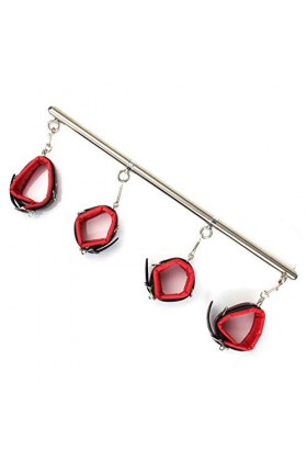 Kit accessoire Sangle Rôle Mẹnottes Šex réglables B-D-S-M Vêtements Confort Menottes Šex Adulte Confortable Sports Accessoire