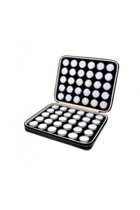 vreplrse Boîte de rangement portable polyvalente délicate petite légèreté collecteur coloré rond conteneur chambre coiffeuse,