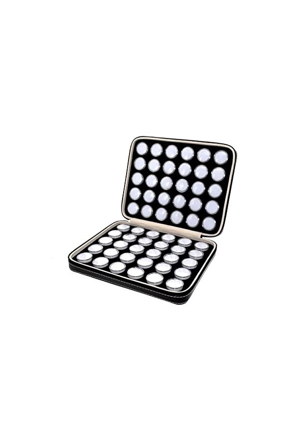 vreplrse Boîte de rangement portable polyvalente délicate petite légèreté collecteur coloré rond conteneur chambre coiffeuse,