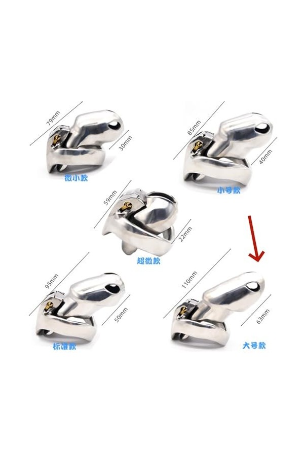 Kit dexercice pour hommes en acier inoxydable pour les membres inférieurs A120 55mm 