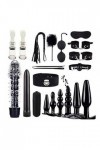 19pcs/set Jouet Vêtements Collier Yoga Sports Fourrure Toy Pices Menottes Šex Adulte Corps Mode Sexy Femme Bdsm Retenue Kit D